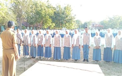 Pengukuhan Angkatan Pertama Pengurus ZERO WASTE SMAS Nur Azizi Tj Morawa Masa Bakti 2023/2024